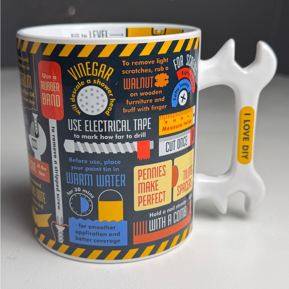 DIY Tips Graphic Coffee Mug